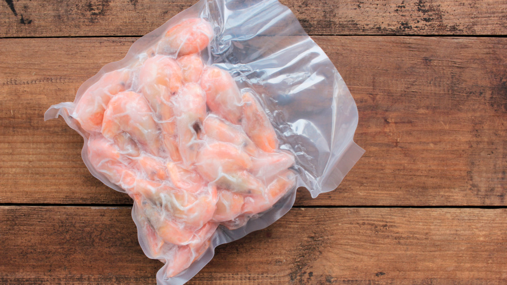 Frozen shrimp