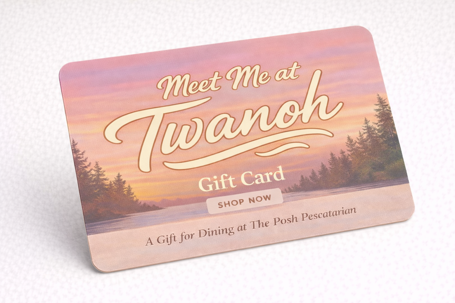 Meet me at Twanoh Gift Card $100